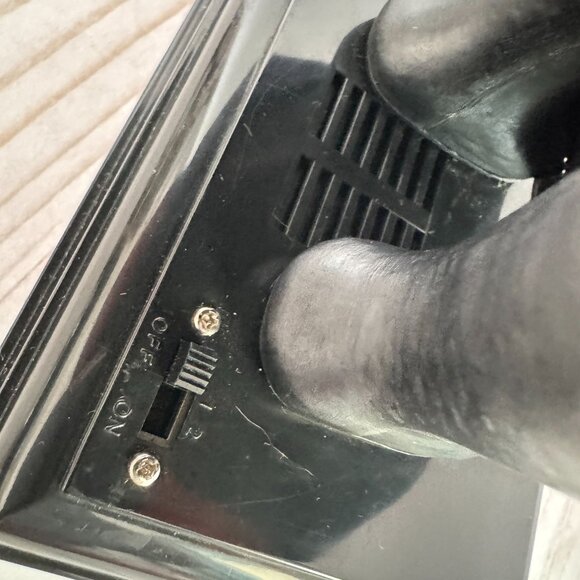 Vintage Animated Scary Halloween Witch 15" Holding Skull Witch Talks Eyes Glow - Picture 11 of 12